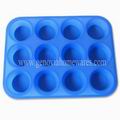 12 Cups Silicone Muffin Pan