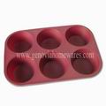 6 Cups Silicone Muffin Pan-Big Cups